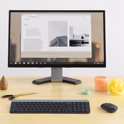 Logitech MK470 clavier Souris incluse RF sans fil QWERTY US International Graphite - Vue supplémentaire 4