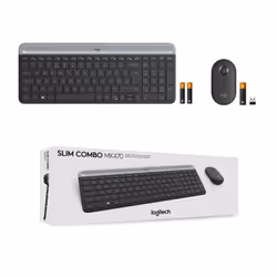 Logitech MK470 clavier Souris incluse RF sans fil QWERTY US International Graphite - Vue supplémentaire 9
