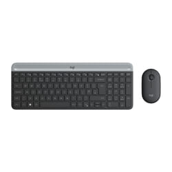 Logitech MK470 clavier Souris incluse RF sans fil Slovaque Graphite