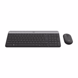 Logitech MK470 clavier Souris incluse RF sans fil Slovaque Graphite