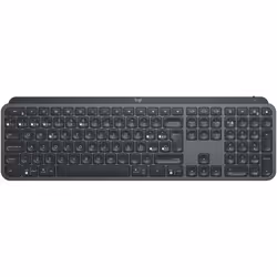 Logitech MX Keys clavier RF sans fil + Bluetooth QWERTY Espagnole Graphite