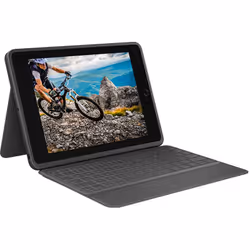 Logitech Rugged Folio Graphite Smart Connector QWERTY Espagnole