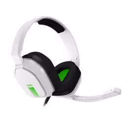 ASTRO Gaming A10, Avec fil, 20 - 20000 Hz, Jouer, 757,5 g, Casque, Vert, Blanc