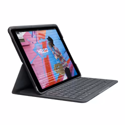 Logitech Slim Folio, QWERTY, Espagnole, 1,7 cm, 1,5 mm, Apple, iPad (7th gen)