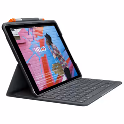 Logitech Slim Folio Graphite Bluetooth QWERTY Espagnole
