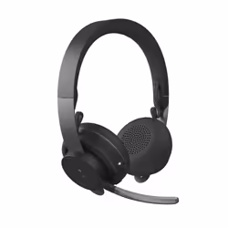 Logitech Zone Plus, Sans fil, Bureau/Centre d'appels, 180,8 g, Casque, Graphite