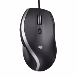 Logitech Filaire avancée M500s, Droitier, Optique, USB Type-A, 4000 DPI, Noir