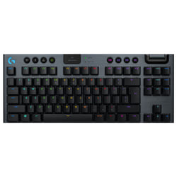 Logitech G G915 Tkl clavier RF sans fil + Bluetooth QWERTY Espagnole Charbon