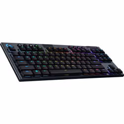 Logitech G G915 Tkl clavier RF sans fil + Bluetooth QWERTY Nordique Charbon
