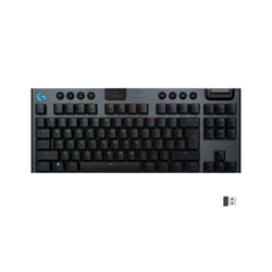 Logitech G G915 TKL clavier USB QWERTY US International Charbon