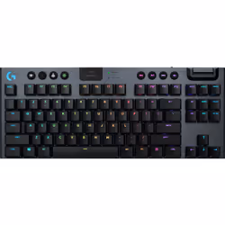 Logitech G G915 TKL Tenkeyless LIGHTSPEED Wireless RGB Mechanical Gaming Keyboard clavier USB QWERTZ Allemand Charbon