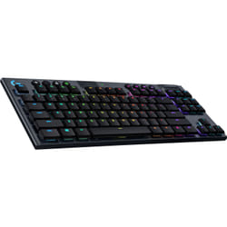 Logitech G G915 TKL Tenkeyless LIGHTSPEED Wireless RGB Mechanical Gaming Keyboard - GL Clicky clavier RF sans fil + Bluetooth QWERTY Nordique Charbon