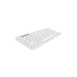 Logitech K380 Multi-Device clavier Bluetooth QWERTZ Allemand Blanc