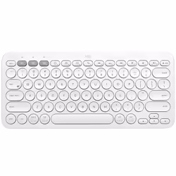 Logitech K380 Multi-Device clavier Bluetooth AZERTY Français Blanc