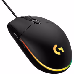 Logitech G G203 lightsync, USB Type-A, 8000 DPI, 1 ms, Noir