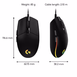 Logitech G G203 lightsync - Vue supplémentaire 8