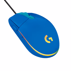 Logitech G G203 lightsync, USB Type-A, 8000 DPI, 1 ms, Bleu
