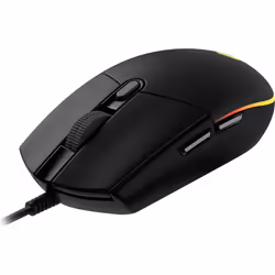 Logitech G G102 Gaming Mouse, USB Type-A, 8000 DPI, 1 ms, Noir