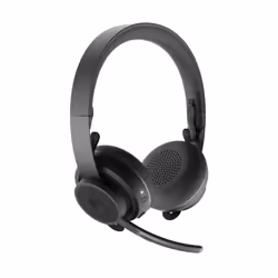 Logitech Zone Plus, Sans fil, Bureau/Centre d'appels, 180,8 g, Casque, Graphite