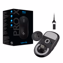 Logitech G Pro X Superlight Souris Gaming Sans Fil 25600 DPI Noir - Vue supplémentaire 10
