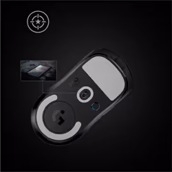 Logitech G Pro X Superlight Souris Gaming Sans Fil 25600 DPI Noir - Vue supplémentaire 5