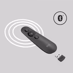 Logitech R500 télécommande Bluetooth/RF Graphite - Vue supplémentaire 4