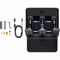 Logitech G PRO Racing Pedals Noir USB 2.0 Pédales Analogique PC, Playstation, Xbox - Vue supplémentaire 5