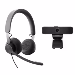 Logitech Personal Collaboration kit - Zone Wired &amp; C925e - Microsoft, Système de vidéoconférence personnelle, Full HD, 30 ...