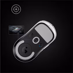 Logitech G Pro X Superlight souris Droitier RF sans fil 25600 DPI - Vue supplémentaire 5