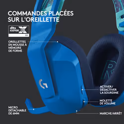 Logitech G G733 wireless gaming - Vue supplémentaire 10