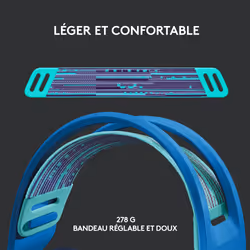 Logitech G G733 wireless gaming - Vue supplémentaire 7
