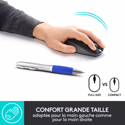 Logitech M190 Full-Size Wireless Mouse - Vue supplémentaire 8