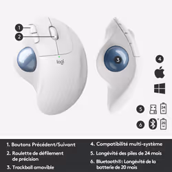 Logitech ERGO M575 Trackball - Vue supplémentaire 11