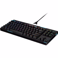 Logitech G G PRO X Mechanical Gaming Keyboard clavier USB Nordique Noir, Bleu, Blanc
