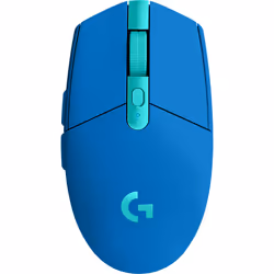Logitech G G305, Droitier, Optique, RF sans fil + Bluetooth, 12000 DPI, 1 ms, Bleu