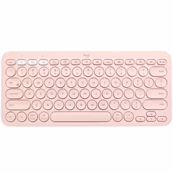 Logitech K380 Multi-Device clavier Bluetooth QWERTY Anglais, Italien Rose