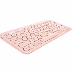 Logitech K380 Multi-Device clavier Bluetooth QWERTY Anglais, Italien Rose
