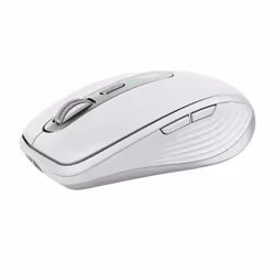 Logitech Performante et compacte MX Anywhere 3, Droitier, Laser, RF sans fil + Bluetooth, 4000 DPI, Gris
