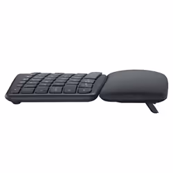 Logitech Ergo K860 clavier RF sans fil + Bluetooth Suisse Graphite