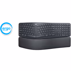 Logitech Ergo K860 clavier RF sans fil + Bluetooth Suisse Graphite - Vue supplémentaire 4