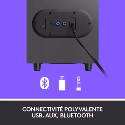 Logitech Haut-parleurs pour ordinateur Z407 Bluetooth avec caisson de basses et commande sans fil - Vue supplémentaire 5