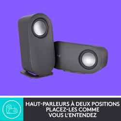 Logitech Haut-parleurs pour ordinateur Z407 Bluetooth avec caisson de basses et commande sans fil - Vue supplémentaire 6