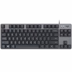 Logitech K835 TKL Mechanical Keyboard, Sans clé (80 - 87%), USB, Clavier mécanique, LED, Graphite, Gris