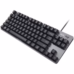 Logitech K835 TKL Mechanical Keyboard clavier USB Allemand Graphite, Gris