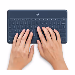 Logitech Keys-To-Go Bleu Bluetooth Espagnole - Vue supplémentaire 3