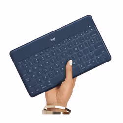 Logitech Keys-To-Go Bleu Bluetooth Espagnole - Vue supplémentaire 4