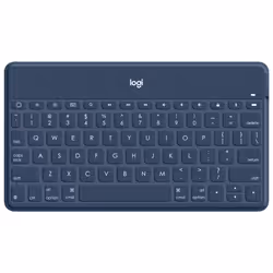 Logitech Keys-To-Go, Norvégien, 1,7 cm, 1,2 mm, Apple, iPad, iPhone, Apple TV, Bleu