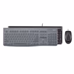 Logitech Surcouche unique Silicone, Couvercle pour clavier, Silicone, Translucide