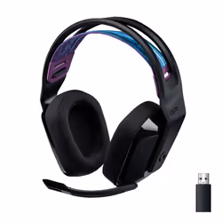 Logitech G G535, Sans fil, Jouer, 20 - 20000 Hz, 236 g, Casque, Noir