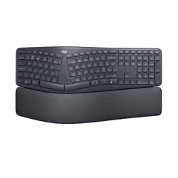 Logitech Ergo K860 clavier RF sans fil + Bluetooth US International Graphite